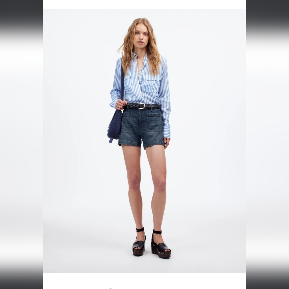 Madewell Denim Emmett Short: Patch Pocket Edition